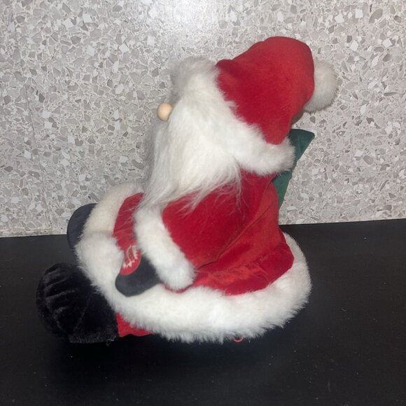 Animated Santa Clause Sound & Motion Sings Jingle Bell Rock Clean Tested Vintage - Picture 6 of 17